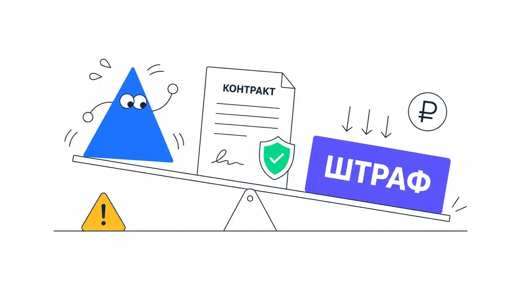неустойка поставщика по госконтракту