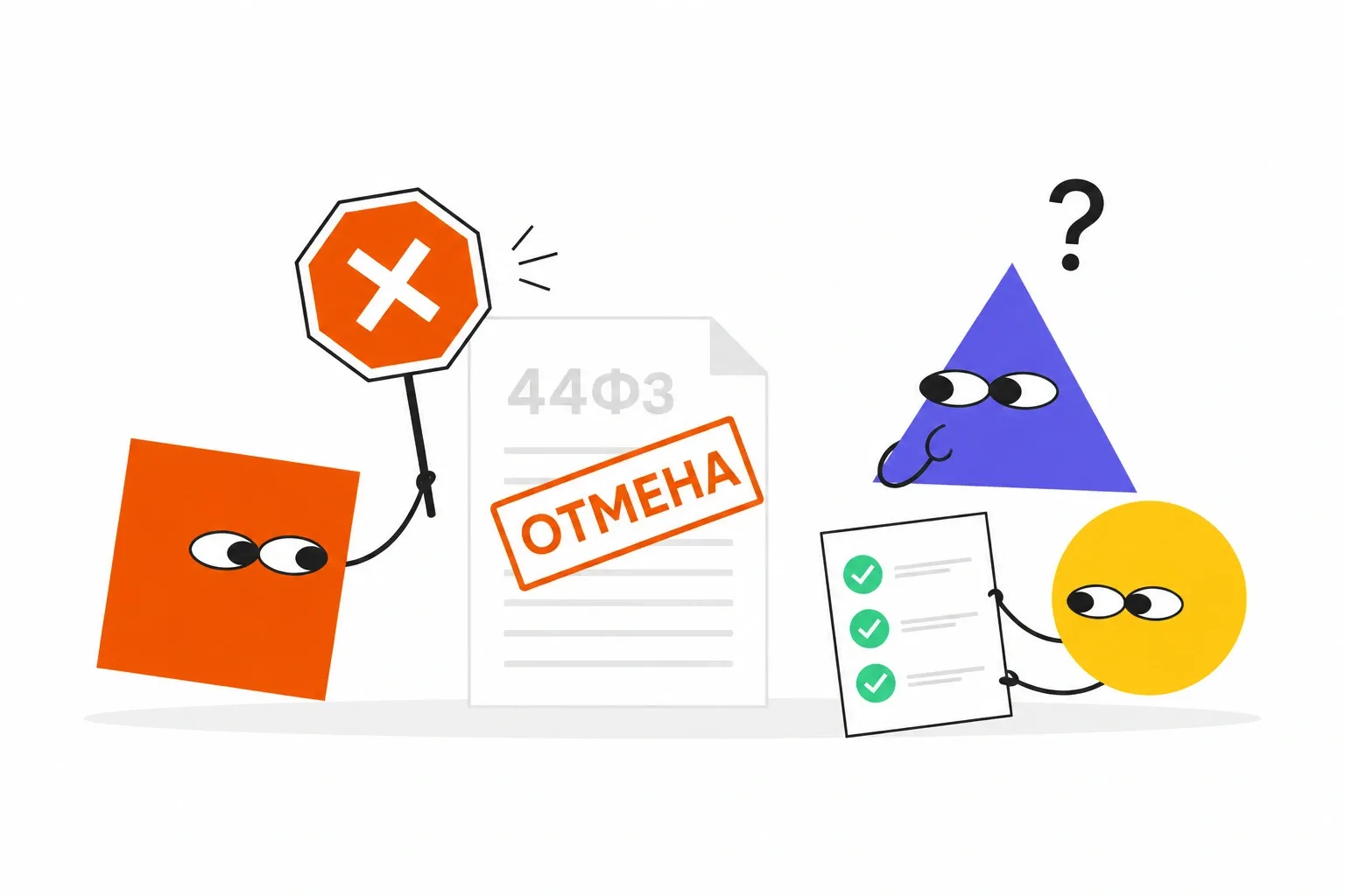 отмена закупки по 44-ФЗ